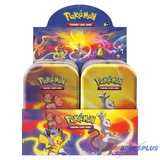 Pokemon Kanto Power Mini Tin Display (H24) Astral Radiance + Silver Tempest (Loose Tins)