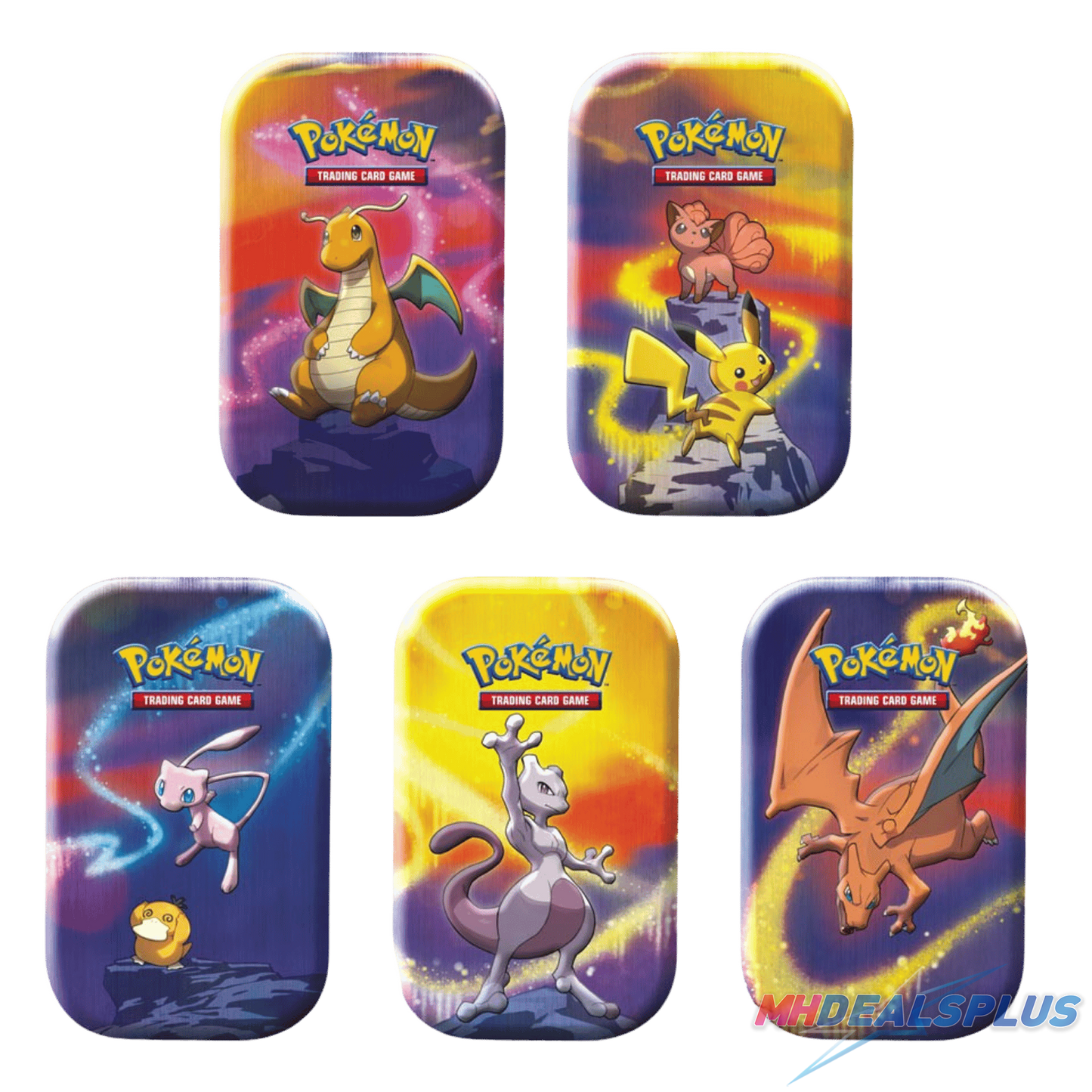 Pokemon Kanto Power Mini Tin Display (H24) Astral Radiance + Silver Tempest (Loose Tins)