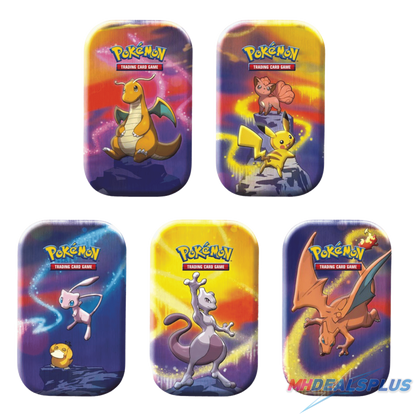 Pokemon Kanto Power Mini Tin Display (H24) Astral Radiance + Silver Tempest (Loose Tins)