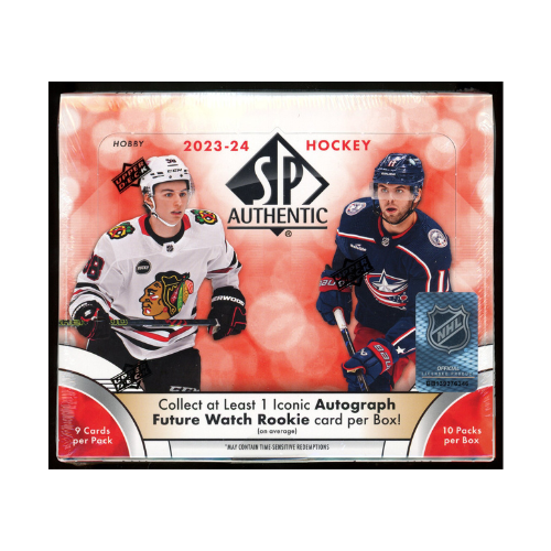 2023-24 Upper Deck SP Authentic Hockey Hobby Box