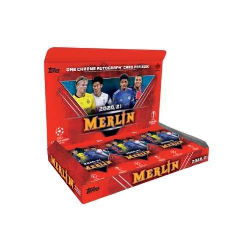 2020-21 Topps Merlin Chrome EUFA Soccer Hobby Box