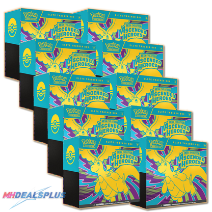 Pokemon Ascended Heroes Elite Trainer Box Sealed Case