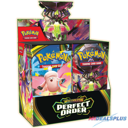 Pokemon Perfect Order Booster Box Sealed Case