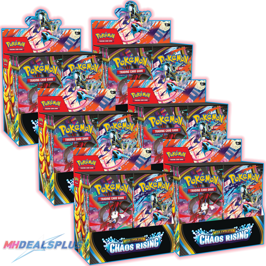 Pokemon Chaos Rising Booster Box Sealed Case