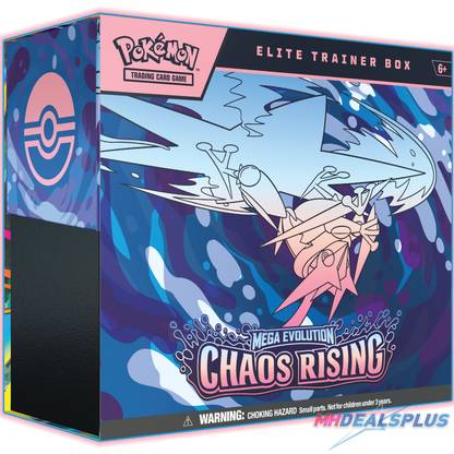 Pokemon Chaos Rising Elite Trainer Box Sealed Case