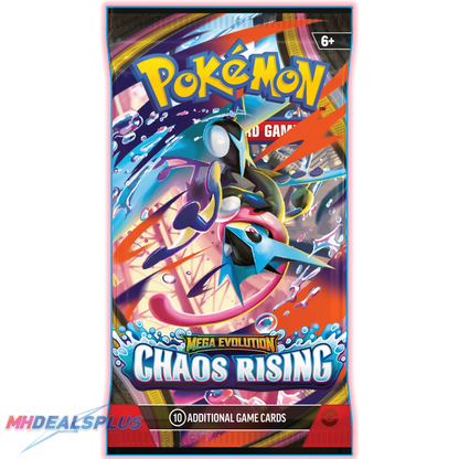 Pokemon Chaos Rising Booster Box Sealed Case