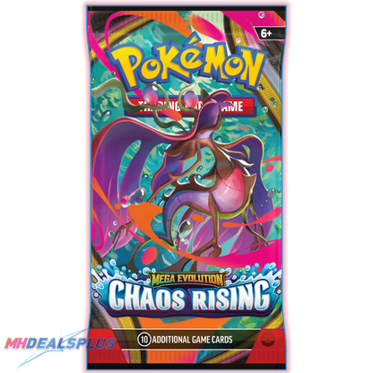 Pokemon Chaos Rising Booster Box Sealed Case