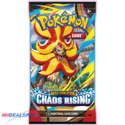 Pokemon Chaos Rising Booster Box Sealed Case