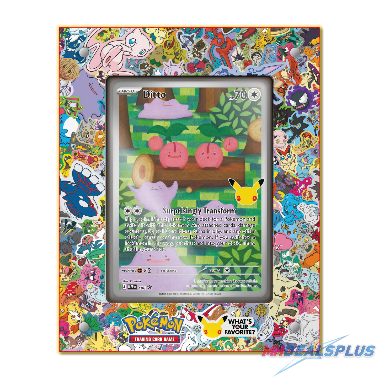 (Pre-Order) Pokemon 30th Celebration Ditto Premium Collection