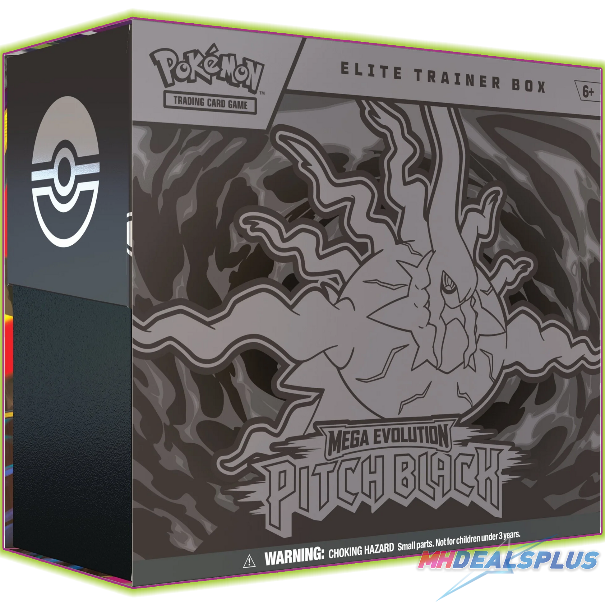 Pokemon Pitch Black Elite Trainer Box Sealed Case
