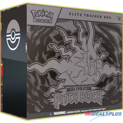 Pokemon Pitch Black Elite Trainer Box Sealed Case