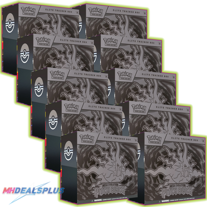 Pokemon Pitch Black Elite Trainer Box Sealed Case