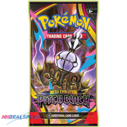 Pokemon Pitch Black Elite Trainer Box Sealed Case