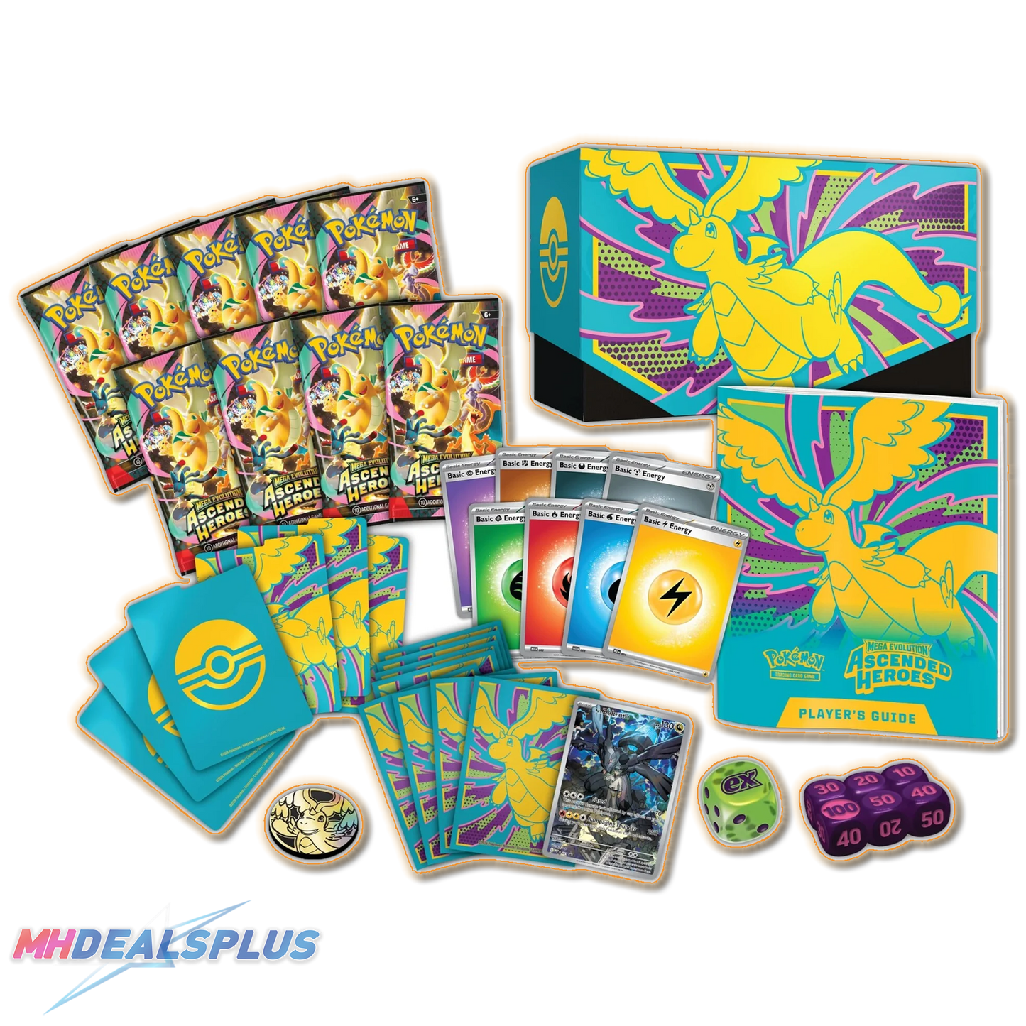 Pokemon Ascended Heroes Elite Trainer Box Sealed Case
