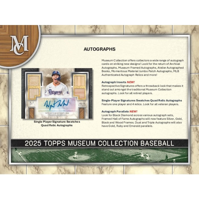 2025 Topps Museum Collection Baseball Hobby Box