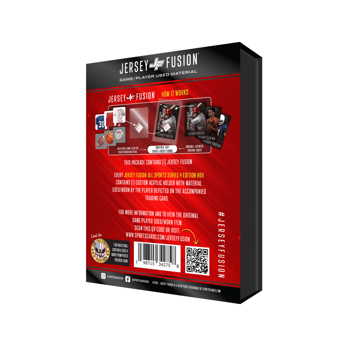 Jersey Fusion All Sports Edition Series 4 Case - (100) Sealed Boxes