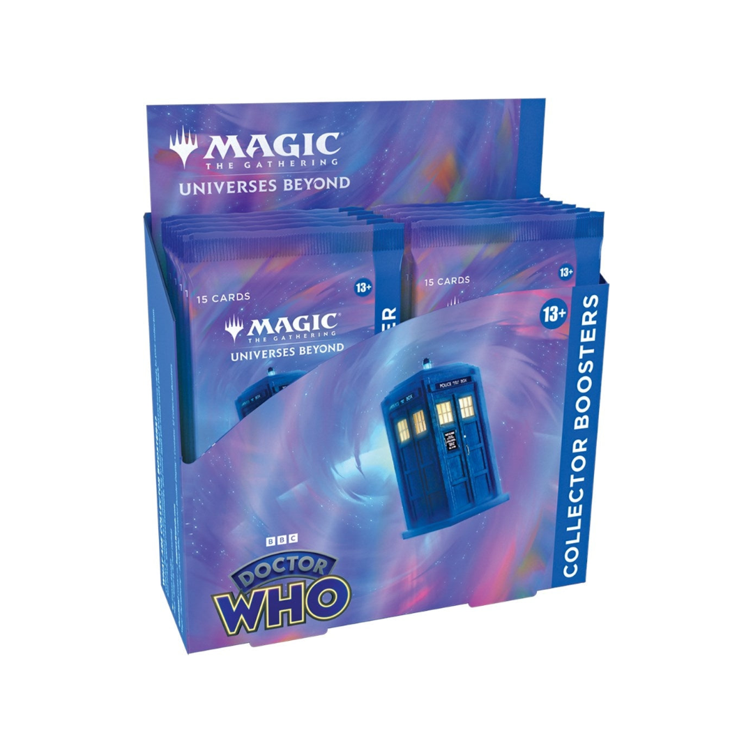 Magic The Gathering: Universes Beyond: Doctor Who - Collector Booster Display