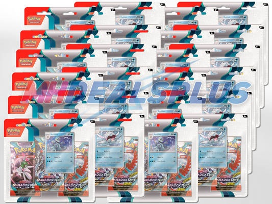 Pokemon Paradox Rift 3-Pack Blister Sealed Case - 72 Booster Packs