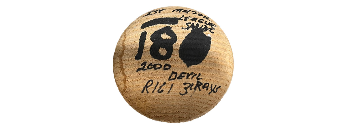 2000 Tampa Bay Devil Rays Team Autographed Bat - Player's Closet Project
