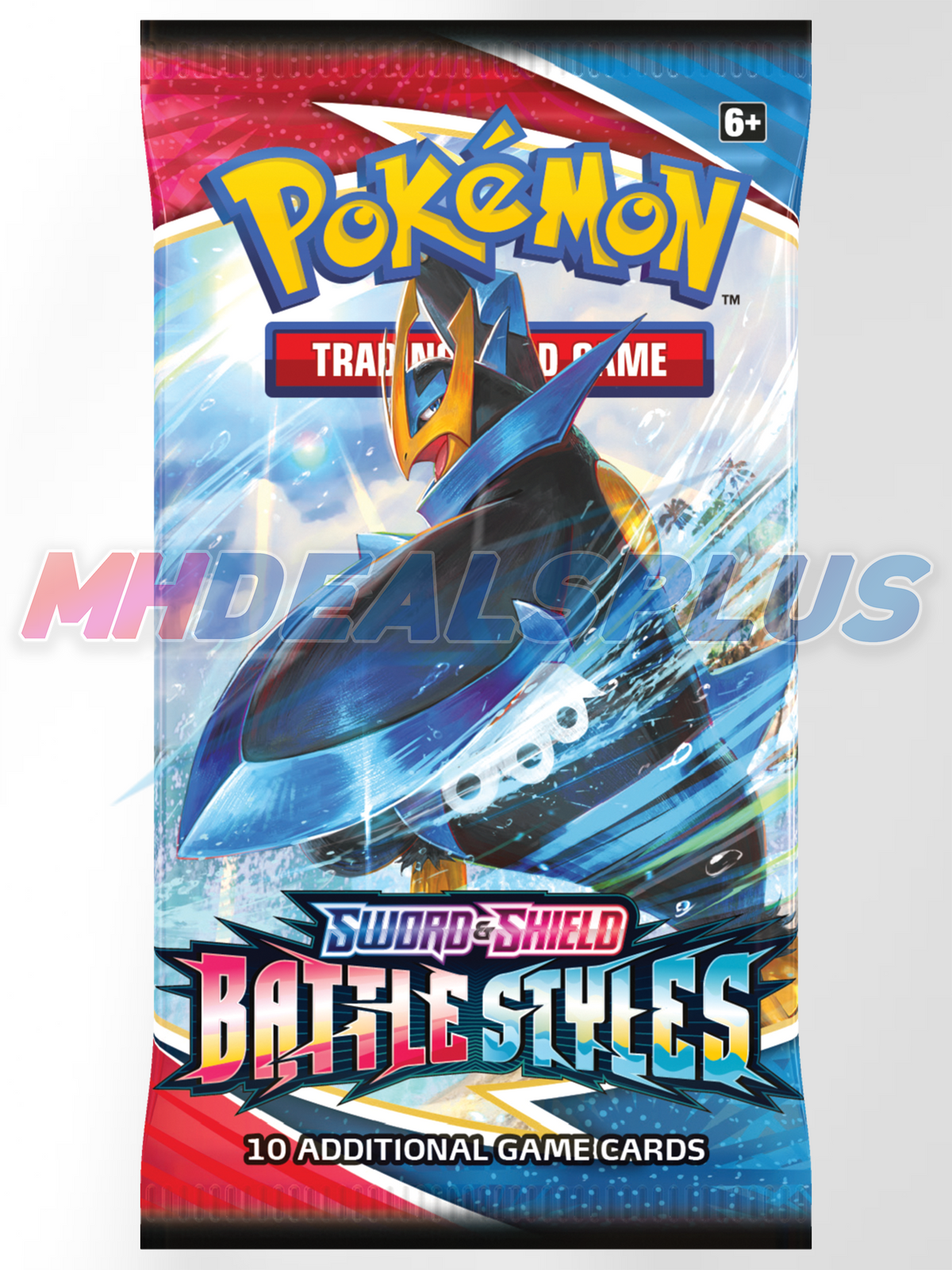 Pokemon TCG Battle Styles 3-Pack Blister Sealed Case - 24 3-Pack Blisters
