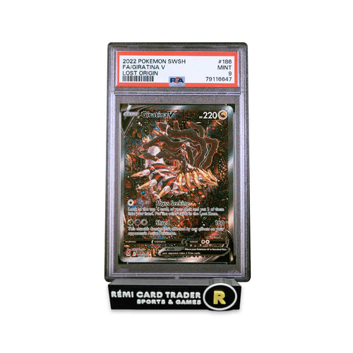 POKÉMON 2022 GIRATINA V (LOST ORIGIN) #186 PSA MINT 9