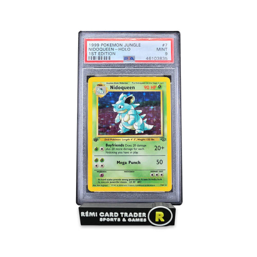 POKÉMON 1999 NIDOQUEEN (JUNGLE 1ST EDITION) #7 PSA MINT 9