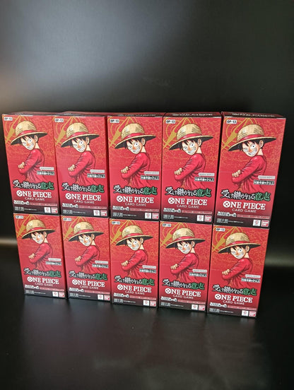 【OP-13】Carrying On His Will Booster TCG BOX & CASE〔Factory Sealed〕