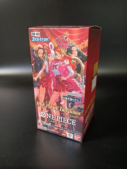 【EB-03】 Extra Booster Heroines Edition TCG BOX & CASE〔Factory Sealed〕