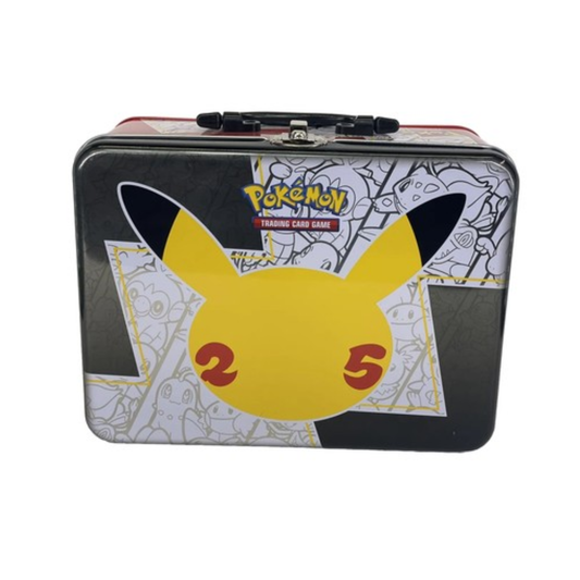 Pokemon Celebrations Collectors Chest Lunchbox 25th Anniversary