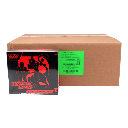 Pokemon Scarlet & Violet Destined Rivals Elite Trainer 10 Box Case