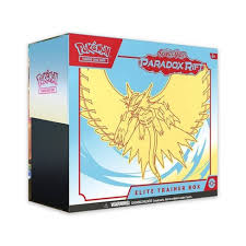 Pokémon Scarlet & Violet Paradox Rift Elite Trainer Box – Roaring Moon OR Iron Valiant