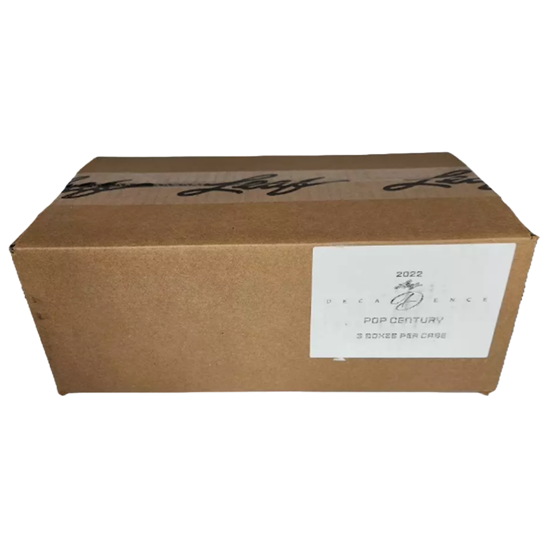 2022 Leaf Decadence Pop Century Hobby 3 Box Case