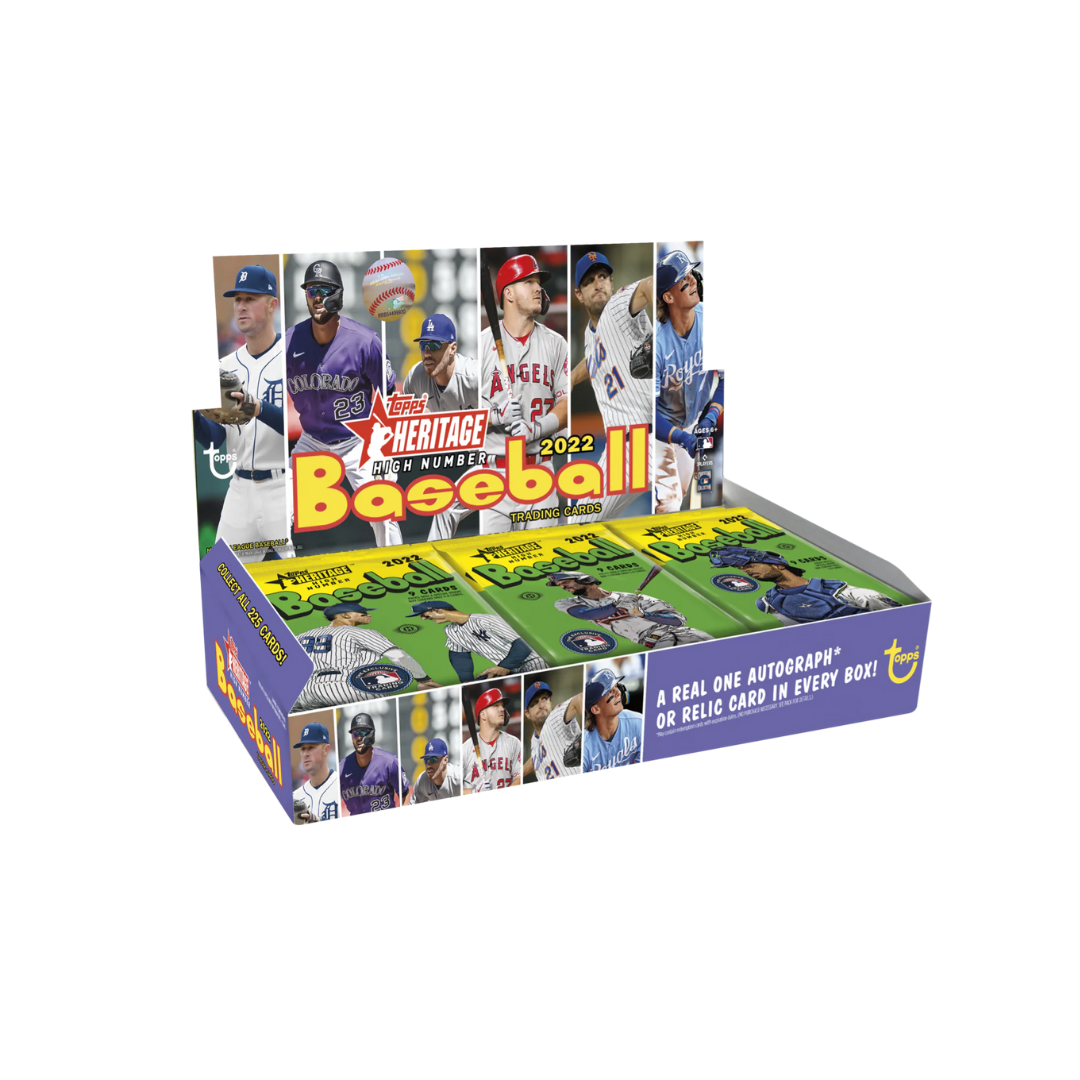 2022 Topps Heritage High Number Baseball Hobby Box