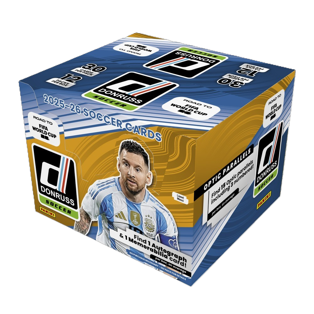 2025/26 Panini Donruss Road To FIFA World Cup 26 Soccer Hobby Box