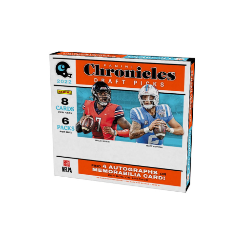 2022 Panini Chronicles Draft Picks Football Hobby Box