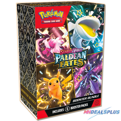 Pokemon Paldean Fates Booster Bundle Display