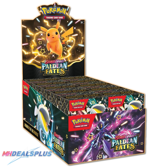 Pokemon Paldean Fates Booster Bundle Display