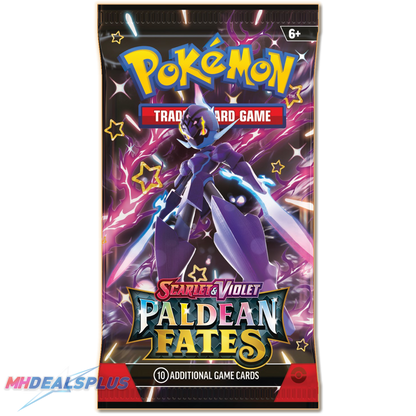Pokemon Paldean Fates Booster Bundle Display