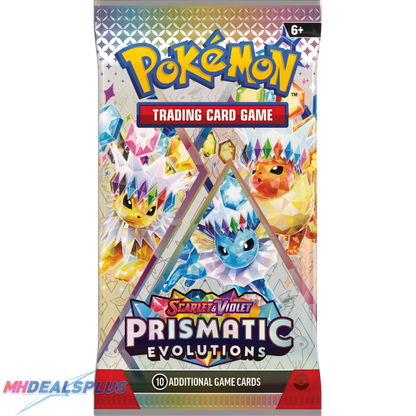 Pokemon Prismatic Evolutions Elite Trainer Box Sealed Case