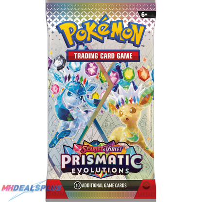 Pokemon Prismatic Evolutions Elite Trainer Box Sealed Case