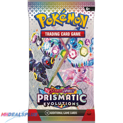 Pokemon Prismatic Evolutions Elite Trainer Box Sealed Case