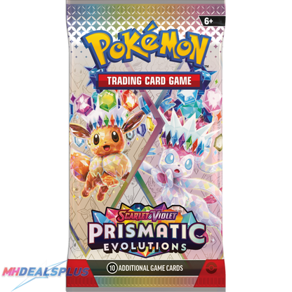Pokemon Prismatic Evolutions Elite Trainer Box Sealed Case