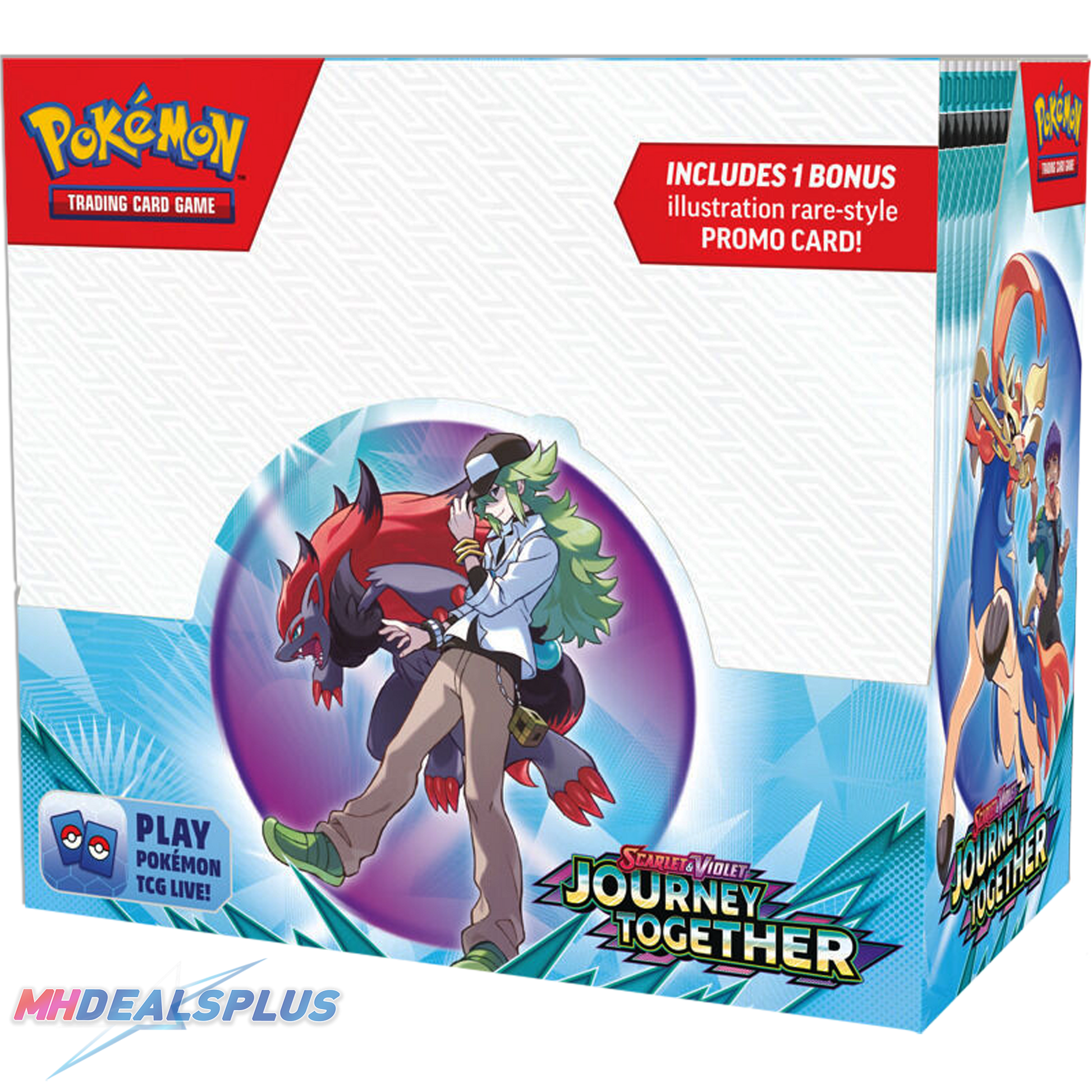 Pokemon Journey Together Enhanced Booster Box Sealed Case