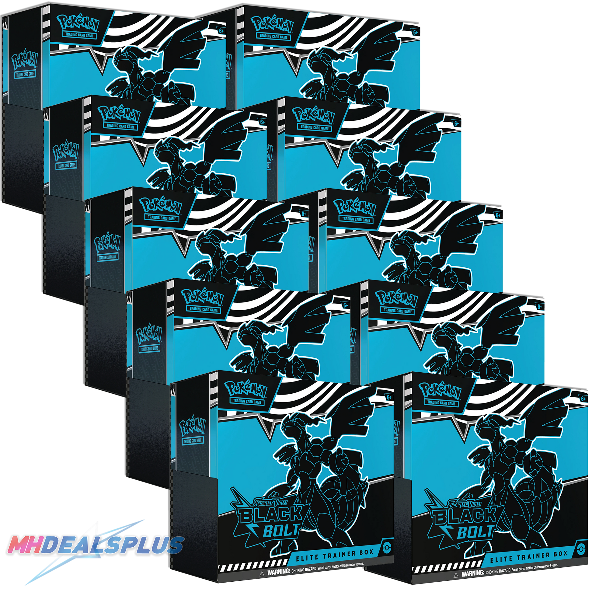 Pokemon Black Bolt Elite Trainer Box Sealed Case