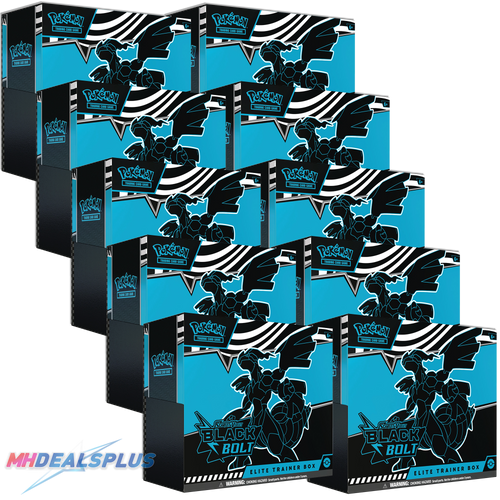Pokemon Black Bolt Elite Trainer Box Sealed Case