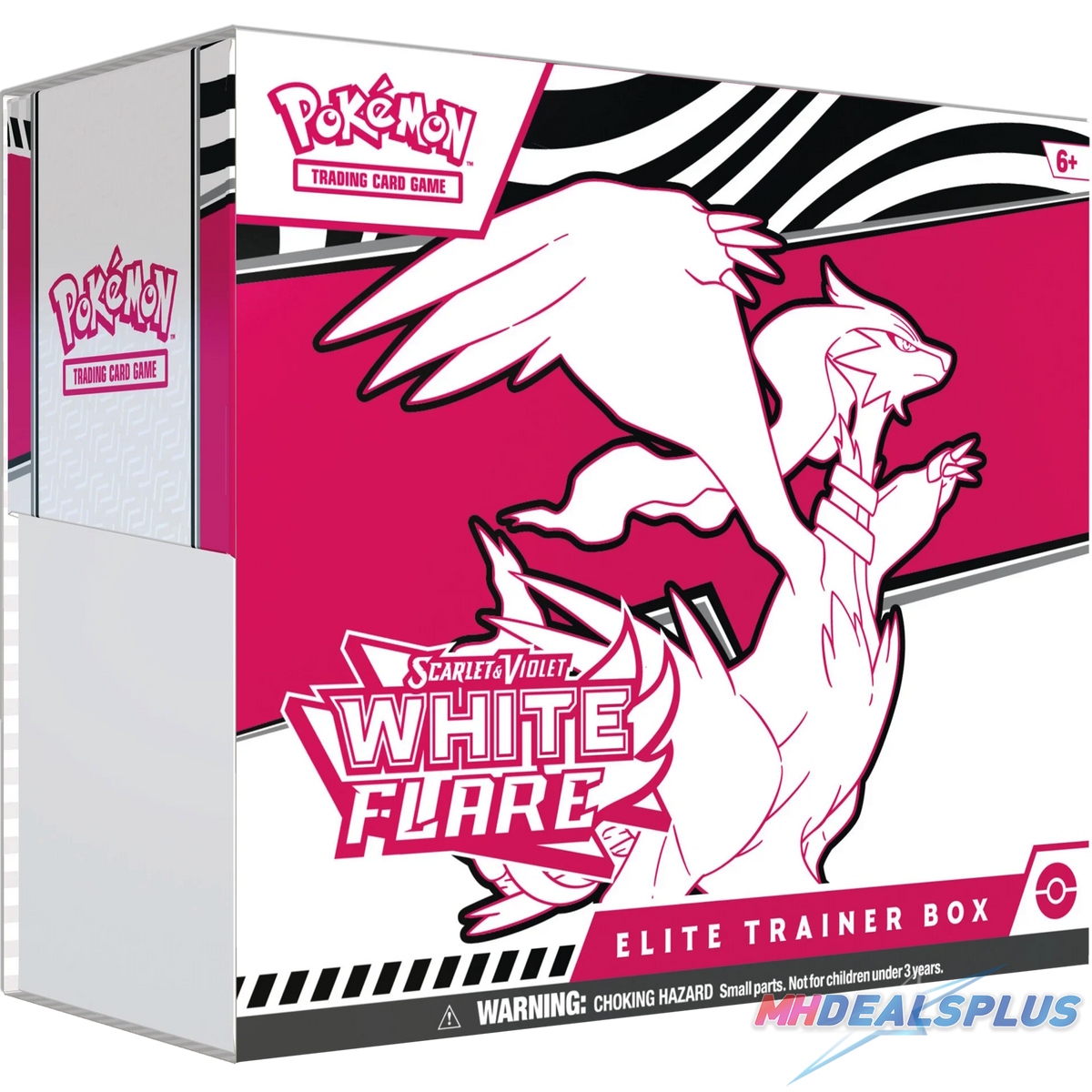 Pokemon White Flare Elite Trainer Box Sealed Case