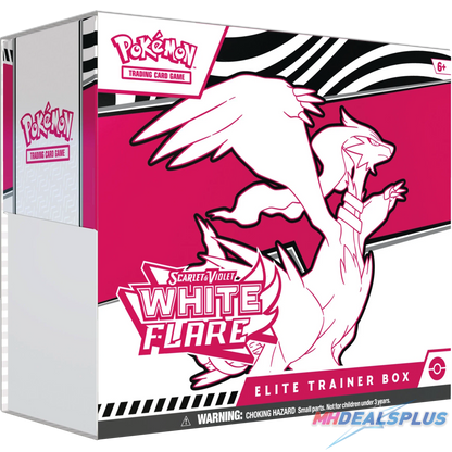 Pokemon White Flare Elite Trainer Box Sealed Case