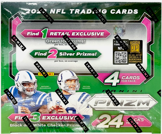 2023 Panini Prizm Football 24-Pack Retail Box