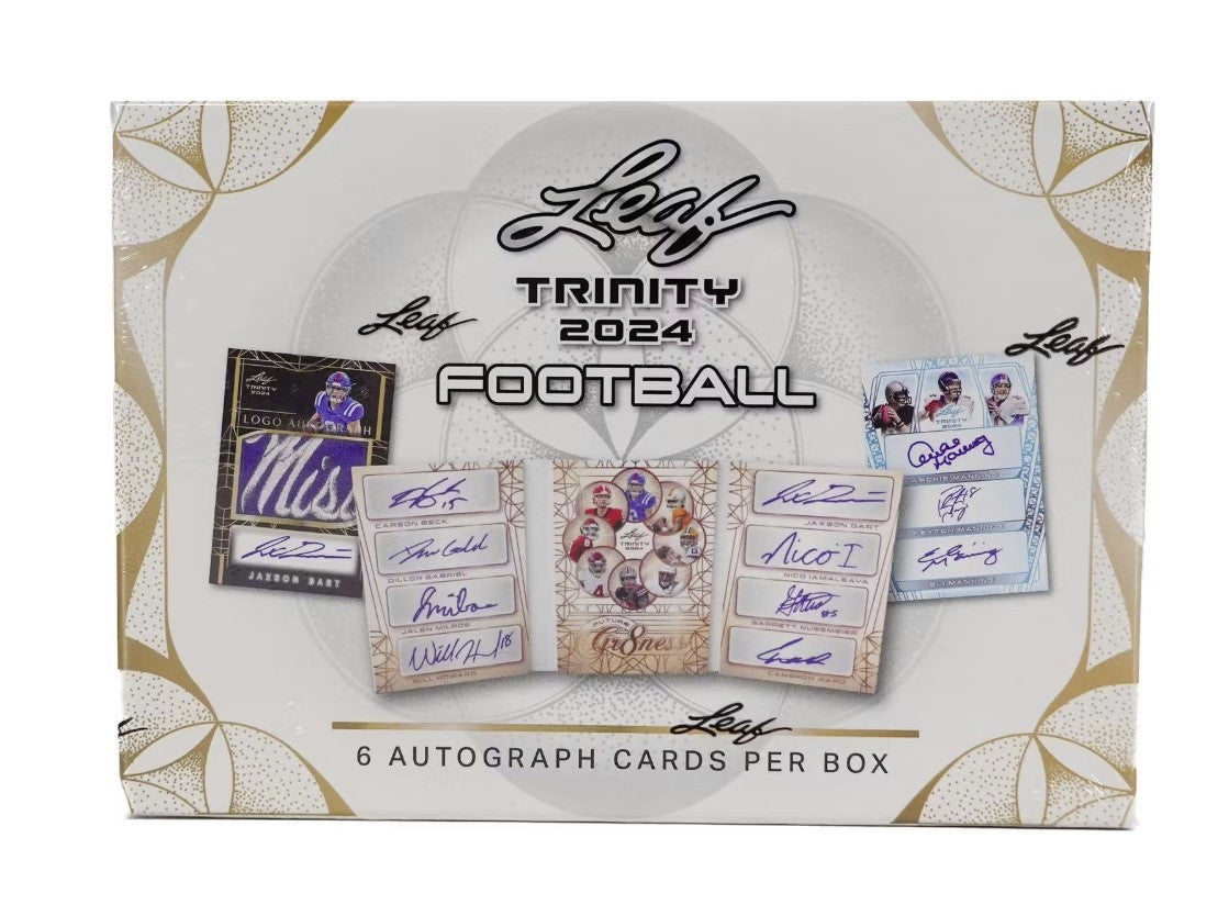2024 Leaf Trinity Football Hobby Box