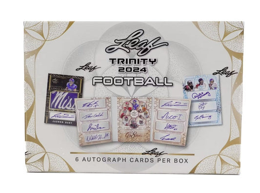 2024 Leaf Trinity Football Hobby Box